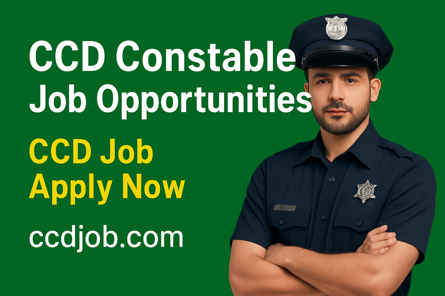 CCD Constable Job Opportunities