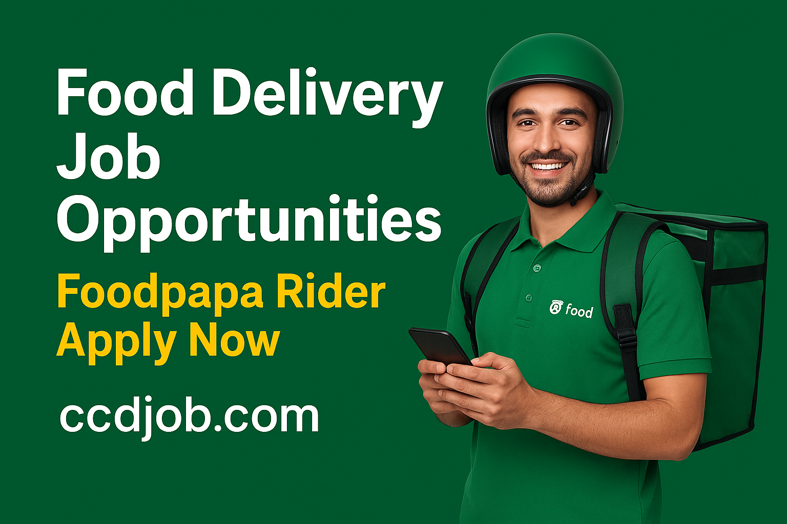 Food Delivery Job Opportunities