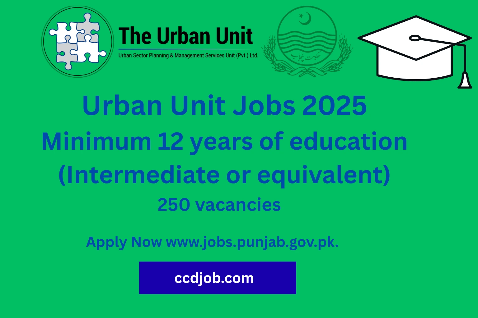 urban unit jobs 2025