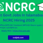 Latest Govt Jobs in Islamabad