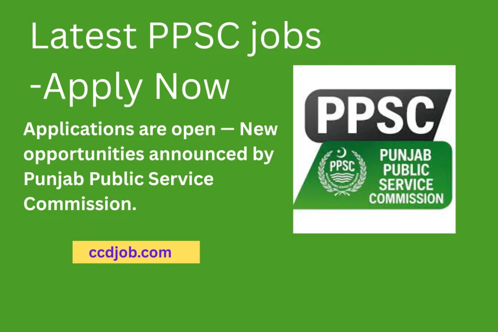 PPSC jobs