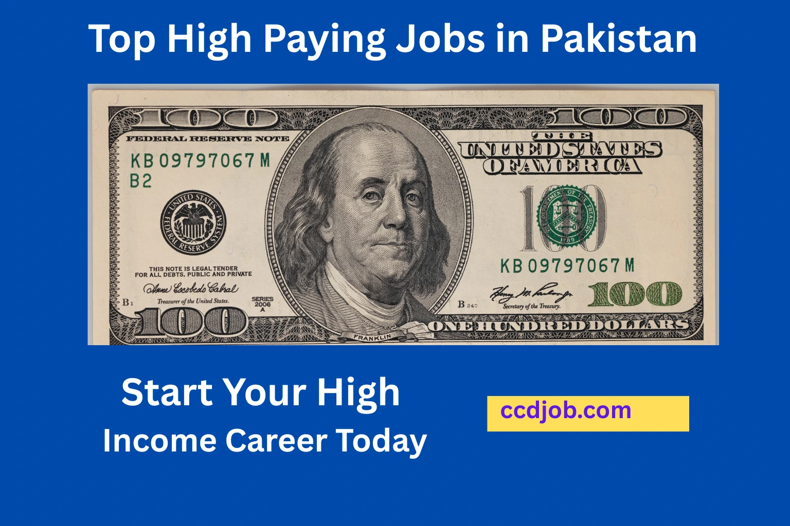 high paying jobs in pakistan