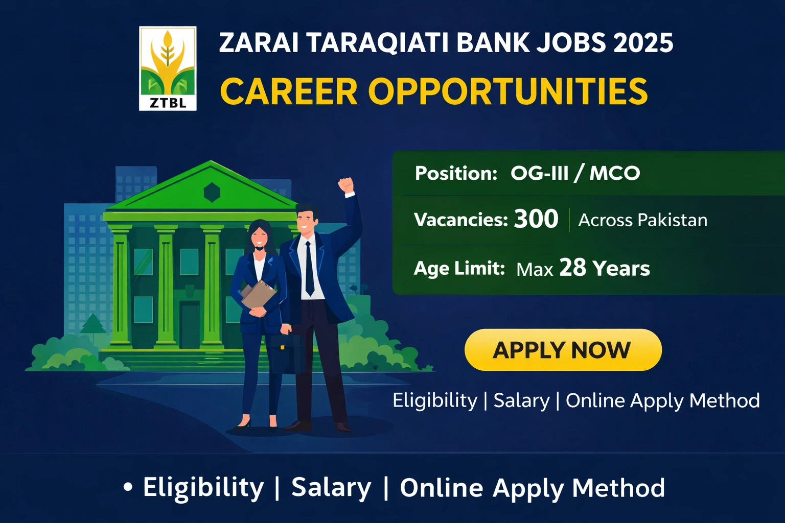Zarai Taraqiati Bank Jobs