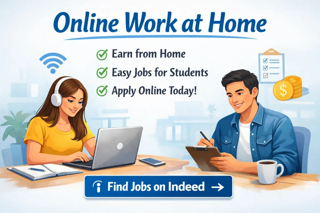 online work home no investment